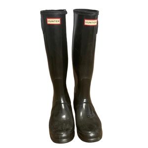 Black Women's Hunter Boots